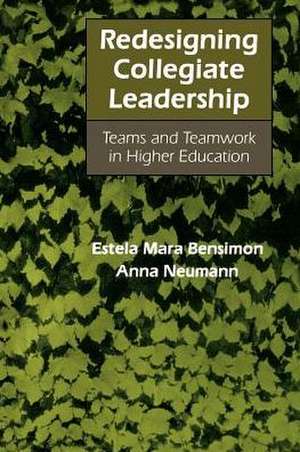 Redesigning Collegiate Leadership de Estela Mara Bensimon