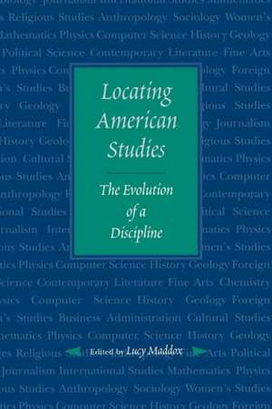 Locating American Studies de Maddox