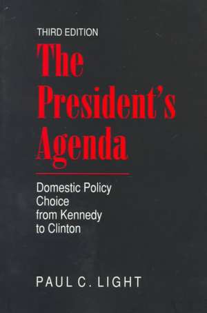 The President′s Agenda 3e de Light