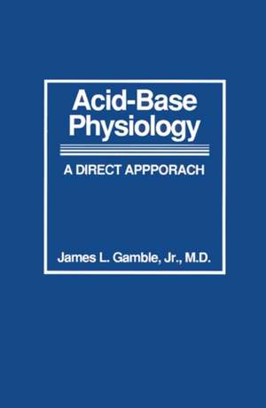 Acid–Base Physiology de James L. Gamble Jr.