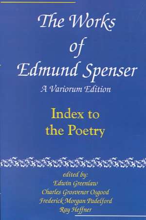 The Works of Edmund Spenser V 9 de Spenser