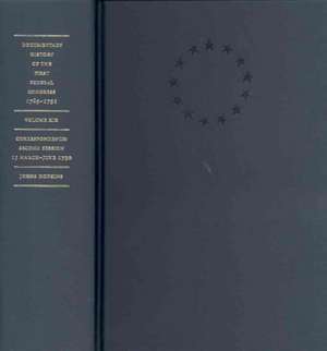 Documentary History of the First Federal Congress of the United States of America, Mar 4 1789 – Mar3 1791 Correspondence: 2nd Session, Mar 15–Jun90 V19 de United States Congress