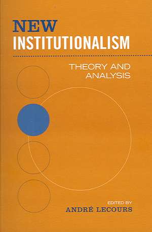 New Institutionalism