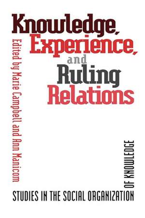 Knowledge, Experience, and Ruling de Marie Campbell
