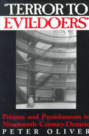 'Terror to Evil-Doers' de Peter N. Oliver