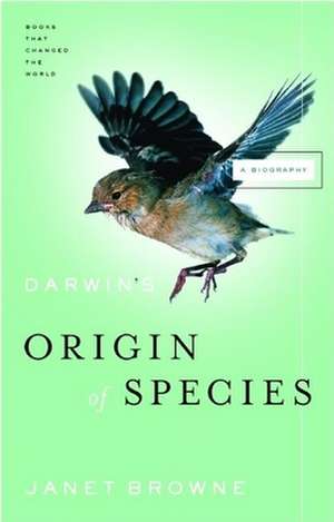 Darwin's Origin of Species de Janet Browne