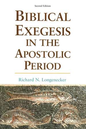 Biblical Exegesis in the Apostolic Period de Richard N. Longenecker