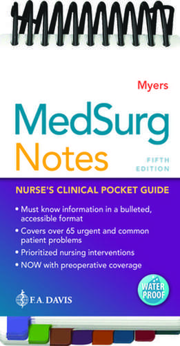 Medsurg Notes de Ehren Myers