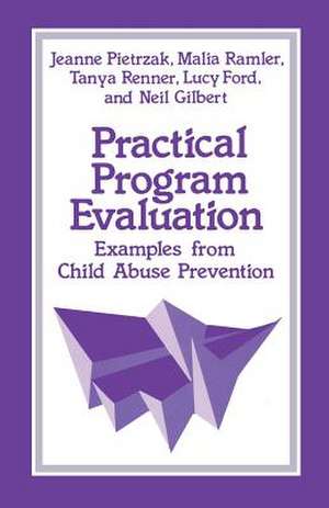 Practical Program Evaluation: Examples from Child Abuse Prevention de Jeanne Pietrzak