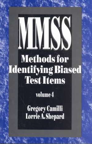 Methods for Identifying Biased Test Items de Gregory Camilli