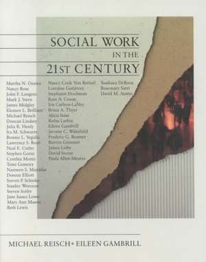 Social Work in the 21st Century de Michael S. Reisch