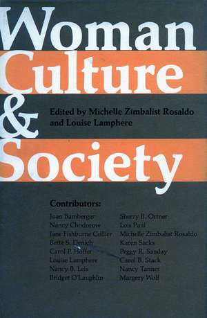 Woman, Culture, and Society de Michelle Rosaldo