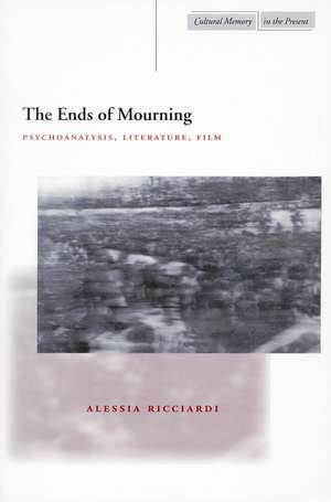 The Ends of Mourning: Psychoanalysis, Literature, Film de Alessia Ricciardi