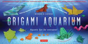 Origami Aquarium Kit: Aquatic fun for everyone!: Kit with Two 32-page Origami Books, 20 Projects & 98 Origami Papers: Great for Kids & Adults! de Michael G. LaFosse