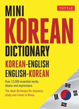 Mini Korean Dictionary: Korean-English English-Korean de Seong-Chui Shin