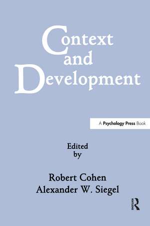 Context and Development de Robert Cohen