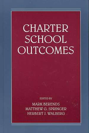 Charter School Outcomes de Mark Berends
