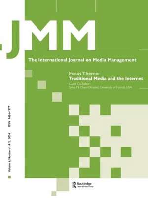 Traditional Media and the Internet: The Search for Viable Business Models: A Special Double Issue of the International Journal on Media Management de Sylvia M. Chan-Olmsted