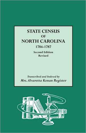 State Census of North Carolina, 1784-1787 de North Carolina