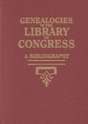 Genealogies in the Library of Congress de Library of Congress