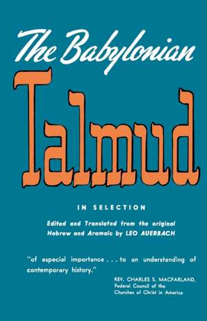 Babylonian Talmud de Leo Auerbach