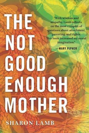 The Not Good Enough Mother de Sharon Lamb