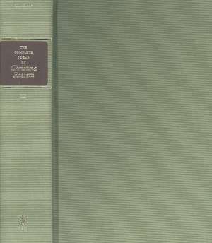 The Complete Poems of Christina Rossetti: A Variorum Edition de Christina Georgina Rossetti