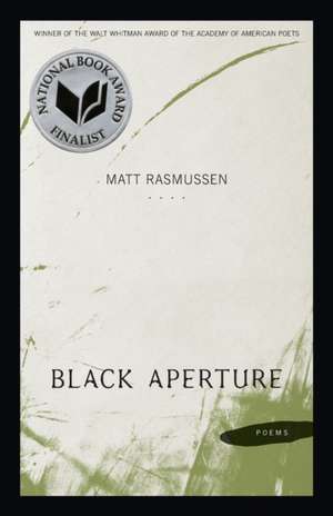 Black Aperture de Matt Rasmussen