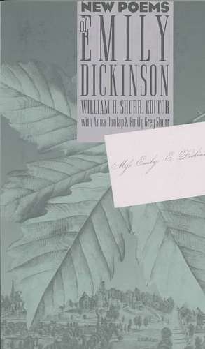 New Poems of Emily Dickinson de Emily Dickinson