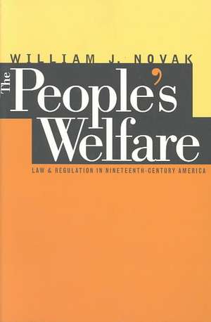 The People S Welfare de William J. Novak