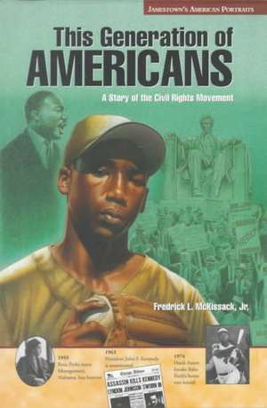 Jamestown's American Portraits This Generation of Americans Softcover de Jr. McKissack, Fredrick