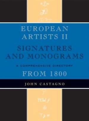 European Artists II de John Castagno