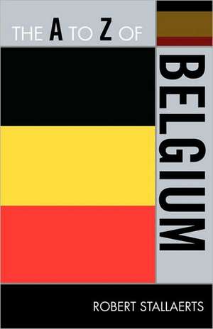 The A to Z of Belgium de Robert Stallaerts