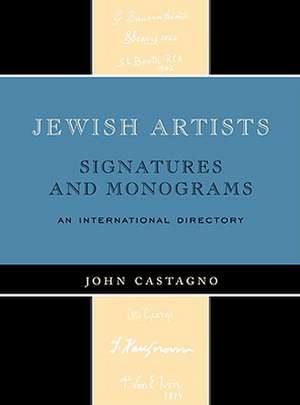 Jewish Artists de John Castagno