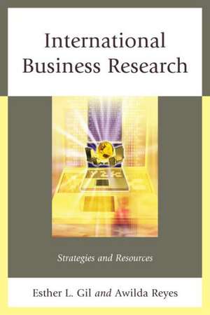 International Business Research de Esther L. Gil