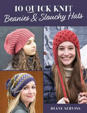 10 Quick Knit Hats de Diane Serviss