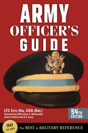 Army Officer's Guide de Eric Hiu