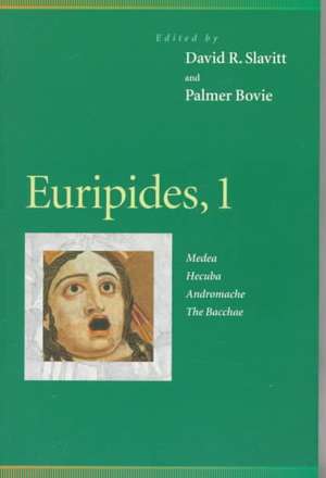 Euripides, 1 – Medea, Hecuba, Andromache, The Bacchae de David R. Slavitt