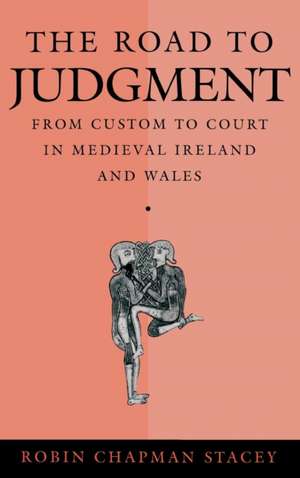 The Road to Judgment – From Custom to Court in Medieval Ireland and Wales de Robin Chapman Stacey