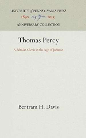 Thomas Percy de Bertram H Davis