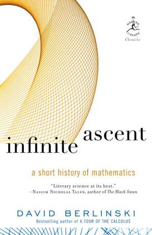 Infinite Ascent: A Short History of Mathematics de David Berlinski