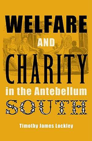 Welfare and Charity in the Antebellum South de Timothy James Lockley