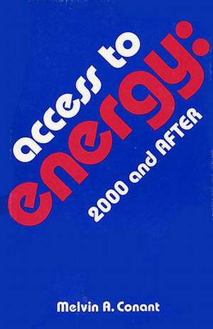 Access to Energy de Melvin Conant