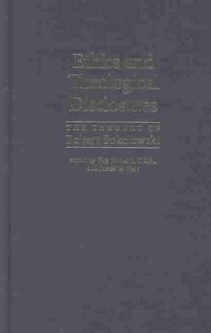 Ethics and Theological Disclosures: The Thought of Robert Sokolowski de Guy Mansini