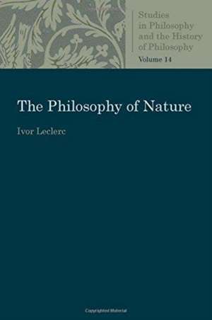 The Philosophy of Nature de Ivor Leclerc