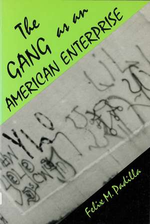 The Gang as an American Enterprise de Felix M. Padilla