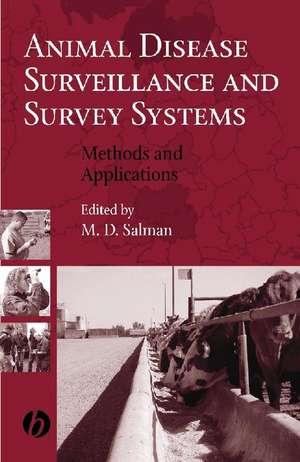 Animal Disease Surveillance and Survey Systems: Me thods and Applications de Salman