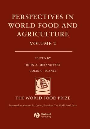 Perspectives in World Food and Agriculture 2004 (V olume 2) de JA Miranowski