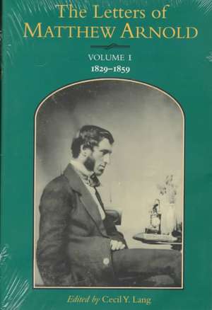 LETTERS OF MATTHEW ARNOLD 1 de Matthew Arnold