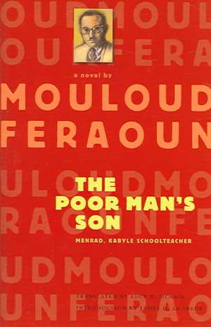 Poor Man's Son de Mouloud Feraoun